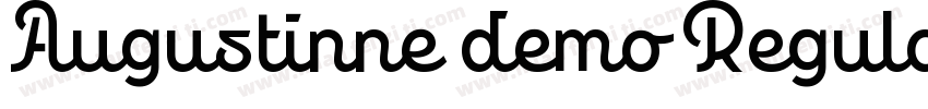 Augustinne demo Regular字体转换